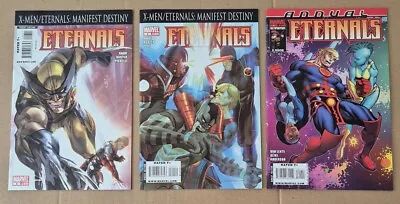 Buy Eternals Issues 8, 9 + Annual 1, 2009, NM, X-Men, Wolverine, Cyclops • 5.99£