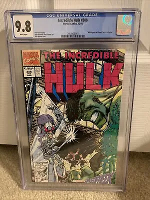 Buy Incredible Hulk Issue# 388 CGC 9.8 1st Appearance Of Speedfreek 🔑🔥🔑 • 197.09£