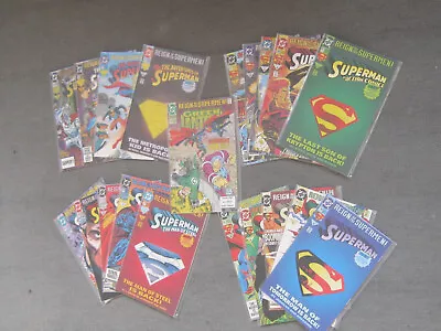 Buy SUPERMAN : Reign Of The Superman - Full 20 Issues - DC Comics  (1993) • 15£