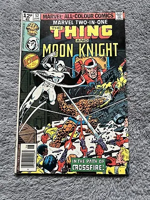Buy Marvel Two In One #52 - Moon Knight - The Thing • 10£