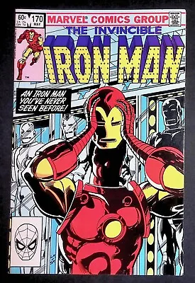 Buy Iron Man #170 Marvel Comics 1st Appearance Of James Rhodes As Iron Man VF • 19.99£