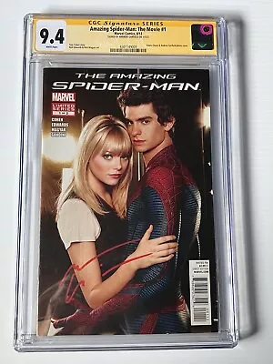 Buy Amazing Spider-Man: The Movie #1 Signed By Andrew Garfield • 540.41£