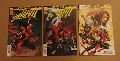 Buy Daredevil Gang War Issues 1, 2 + 3, Spider-Man, Owl Elektra Madam Masque NM 2024 • 5.99£