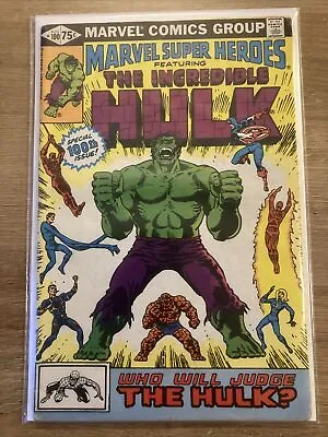 Buy Marvel Super-heroes (1981) #100 Incredible Hulk (Herb Trimpe) - 1x Marvel Comics • 4.99£