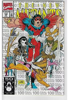 Buy New Mutants #100 Third Print Last Issue (1991) • 4.19£