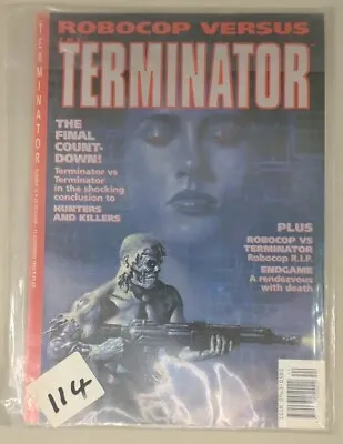 Buy Robocop Vs Terminator Number Issue 16 November 1992 Dark Horse Comics Comic Book • 8.95£