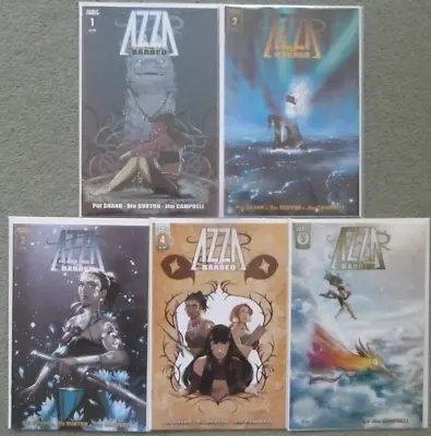 Buy Azza The Barbed #1-5 Set..shand/burton..scout 2023 1st Print..nm..2,3,4 • 24.99£
