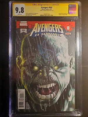 Buy Avengers 684 CGC 9.8 SS Mark Brooks, First Appearance Of The Immortal Hulk 🔑  • 212.87£