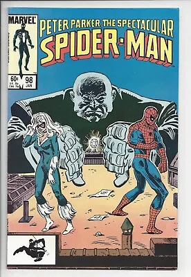 Buy Spectacular Spider-Man #98 VF (8.0) 1984 - Black Cat & Kingpin 💥 1st Spot💥 • 27.98£