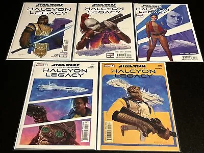 Buy Star Wars Halcyon Legacy #1 2 3 4 5 Set 2022 Marvel 1st Print Bagged & Boarded. • 22.49£