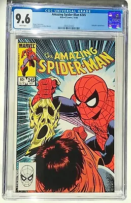Buy Amazing Spider-Man #245 CGC 9.6 WP Hobgoblin Marvel Custom Label • 79.62£