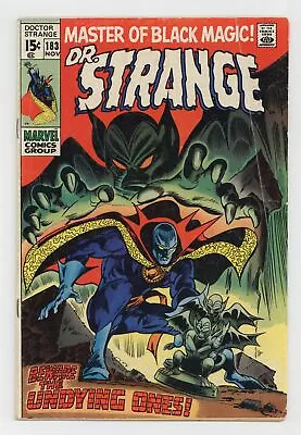 Buy Doctor Strange #183 GD/VG 3.0 1969 1st App. Undying Ones • 14.47£