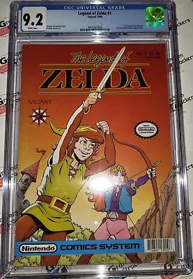 Buy Legend Of Zelda #1 CGC 9.2 Nintendo Classic Comic • 276.71£