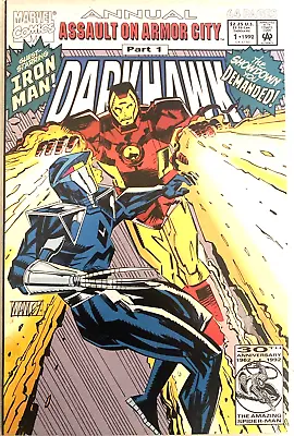 Buy Darkhawk Annual # 1. May 1992.  Fn Condition. Marvel Comics. 64 Pages. • 2.49£