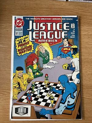 Buy Justice League International/america #61 - Vol 2 - April 1992 - Dc Comics • 8£