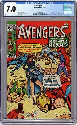 Buy Avengers #83 CGC 7.0 1970 3984992016 • 163.90£