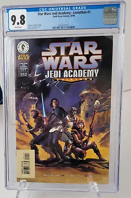 Buy Dark Horse Star Wars: Jedi Academy - Leviathan #1 10/98 CGC 9.8 1st Kyp Durron • 159.32£