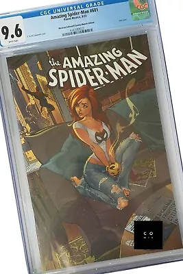 Buy Amazing Spider-Man #601 CGC 9.6 NYCC Exclusive Mexican FOIL J. Scott Campbell • 149.99£