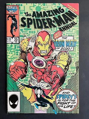 Buy Amazing Spider-Man Annual #20 - Iron Man Marvel 1986 Comics NM • 10.39£