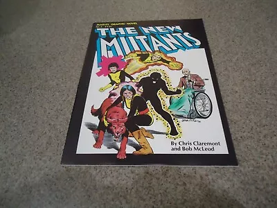 Buy Marvel Graphic Novel #4 The First Appearance Of The New Mutants Vf/nm First Prin • 102.77£