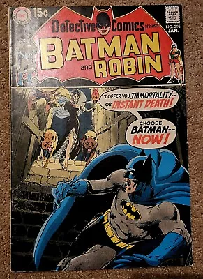 Buy Detective Comics #395 DC 1st Neal Adams & Dennis O'Neal In Title/Collaboration  • 80.42£