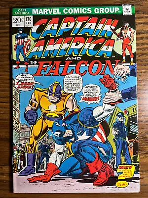 Buy Captain America 170 Black Panther 1st App Of Moonstone Marvel Comics 1974 • 19.75£