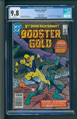 Buy Booster Gold #1 CGC 9.8 White Pages Newsstand 1st Appearance • 595.83£
