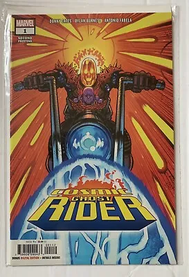 Buy Marvel Cosmic GHOST RIDER #1 - 2018 | 2nd Print | Bagged & Boarded - UK • 3.75£