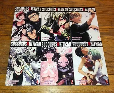 Buy Succubus & Hitman Volume 1-6 Makoto Fukami English Manga Seven Seas TPB GN • 63.24£