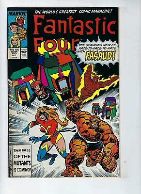 Buy Fantastic Four # 309 (face To Face With Fasaud, Dec 1987) Nm • 3.95£