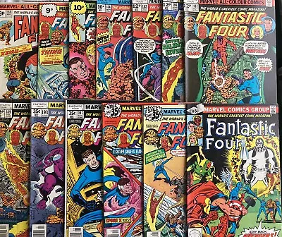 Buy Fantastic Four 13 Comic Bronze Age Bundle  - Great Deal - Lots Of Pictures ￼🔥 • 64.99£
