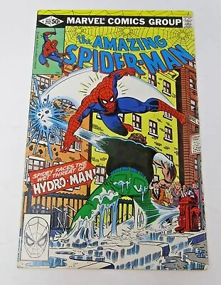 Buy Amazing Spider-Man #212 1980 [VG] 1st App Origin Hydro-Man Nice Key • 42.74£