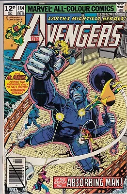 Buy Avengers 184 - 1979 - Byrne - Fine/Very Fine • 3.99£