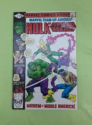 Buy Marvel Team-Up Annual #3 ''The Hulk  And Power-Man And Iron Fist  1980 Marvel • 5.75£