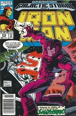 Buy Iron Man (Vol 1) # 278 (VryFn Minus-) (VFN-) US Newsstand Edition AMERICAN • 8.98£