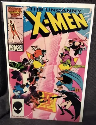 Buy UNCANNY X-MEN #208 NM 1986 Marvel Comics - Hellfire Club - Romita Jr Art/cover • 9.60£