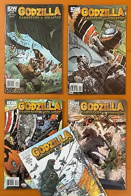 Buy Godzilla Gangsters & Goliaths #1, 2, 3, 4 & 5 Complete Series (IDW 2011) 5 X NM • 29.50£