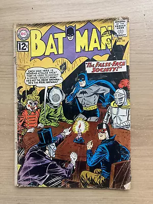 Buy Batman # 152 Dc Comics December 1962 Silver Age Joker Story False- Face Society • 30£