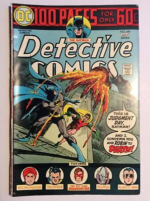 Buy Detective Comics #441, VF, 1974, 1st App Harvey Bullock, 100 Page Spectacular • 30£