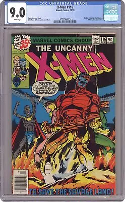 Buy Uncanny X-Men #116 CGC 9.0 1978 4229544015 • 86.97£