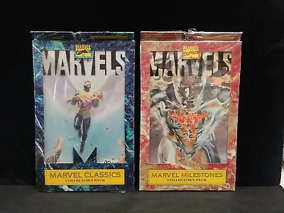 Buy Marvel Classics & Milestones Collector's Packs With MARVELS #1-4 (1994) Sealed • 27.66£