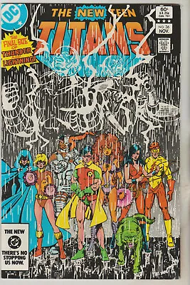 Buy *** Dc Comics New Teen Titans #36 Vf *** • 3.75£