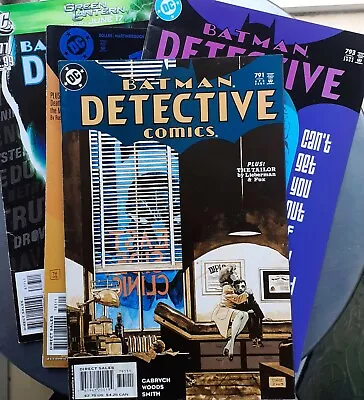 Buy DC Comics BATMAN: DETECTIVE COMICS #783, #791, #793 And #877 4 X Issues • 11.99£