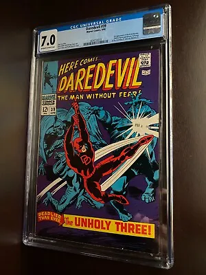 Buy Daredevil #39 (1968) / CGC 7.0 / 1st Appearance Of The Exterminator / Key Issue! • 47.17£