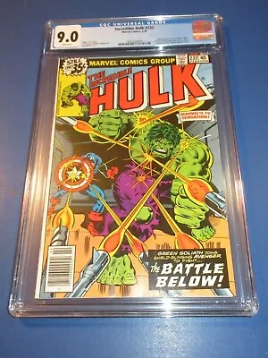 Buy Incredible Hulk #232 Bronze Age Captain America Early Marvel Man CGC 9.0 VFNM  • 79.81£