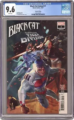 Buy Black Cat Annual 1E Sunghan Yune Variant 2nd Printing CGC 9.6 2021 4262442001 • 62.96£