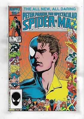 Buy Peter Parker Spectacular Spider-Man 1986 #120 Fine/Very Fine • 3.98£