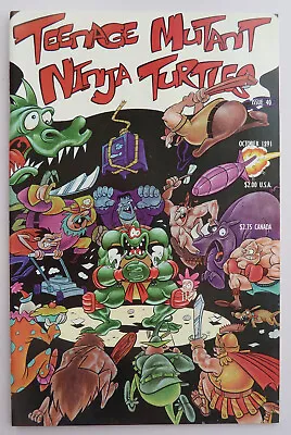 Buy Teenage Mutant Ninja Turtles #40 - Mirage Publishing October 1991 VF/NM 9.0 • 18.95£