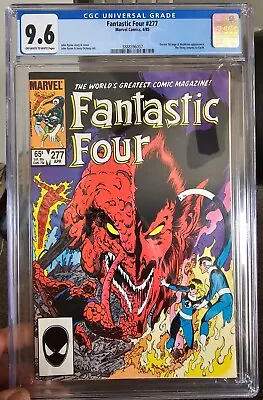 Buy Fantastic Four #277 (1985) CGC 9.6 Mephisto App. Thing Returns Marvel Comics  • 45.97£