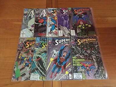 Buy Superman In Action Comics 665,666,667,668,669,670,671,672,673 . All Nm Or Nm-  • 6.25£